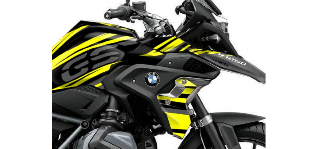 BMW R 1250 GS 2019-2024 GRAPHIC SET - DECAL KIT