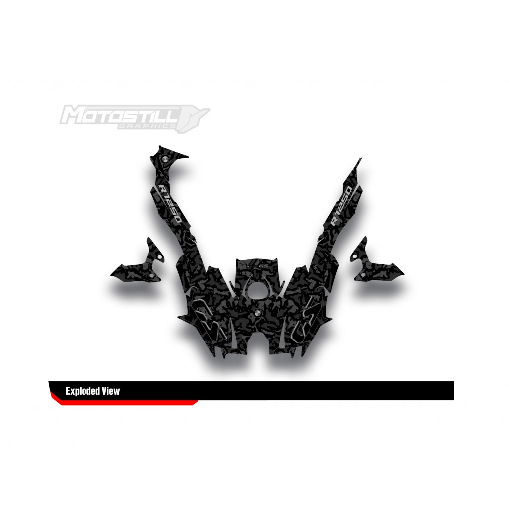 BMW R 1250 GS 2019-2024 GRAPHIC SET - DECAL KIT