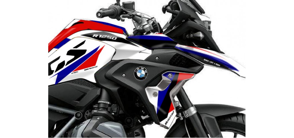 BMW R 1250 GS 2019-2024 GRAPHIC SET - DECAL KIT