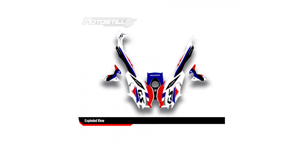 BMW R 1250 GS 2019-2024 GRAPHIC SET - DECAL KIT