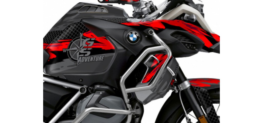 BMW R 1250 GS ADVENTURE GRAPHIC SET - DECAL KIT