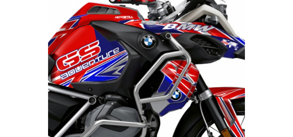 BMW R 1250 GS ADVENTURE GRAPHIC SET - DECAL KIT