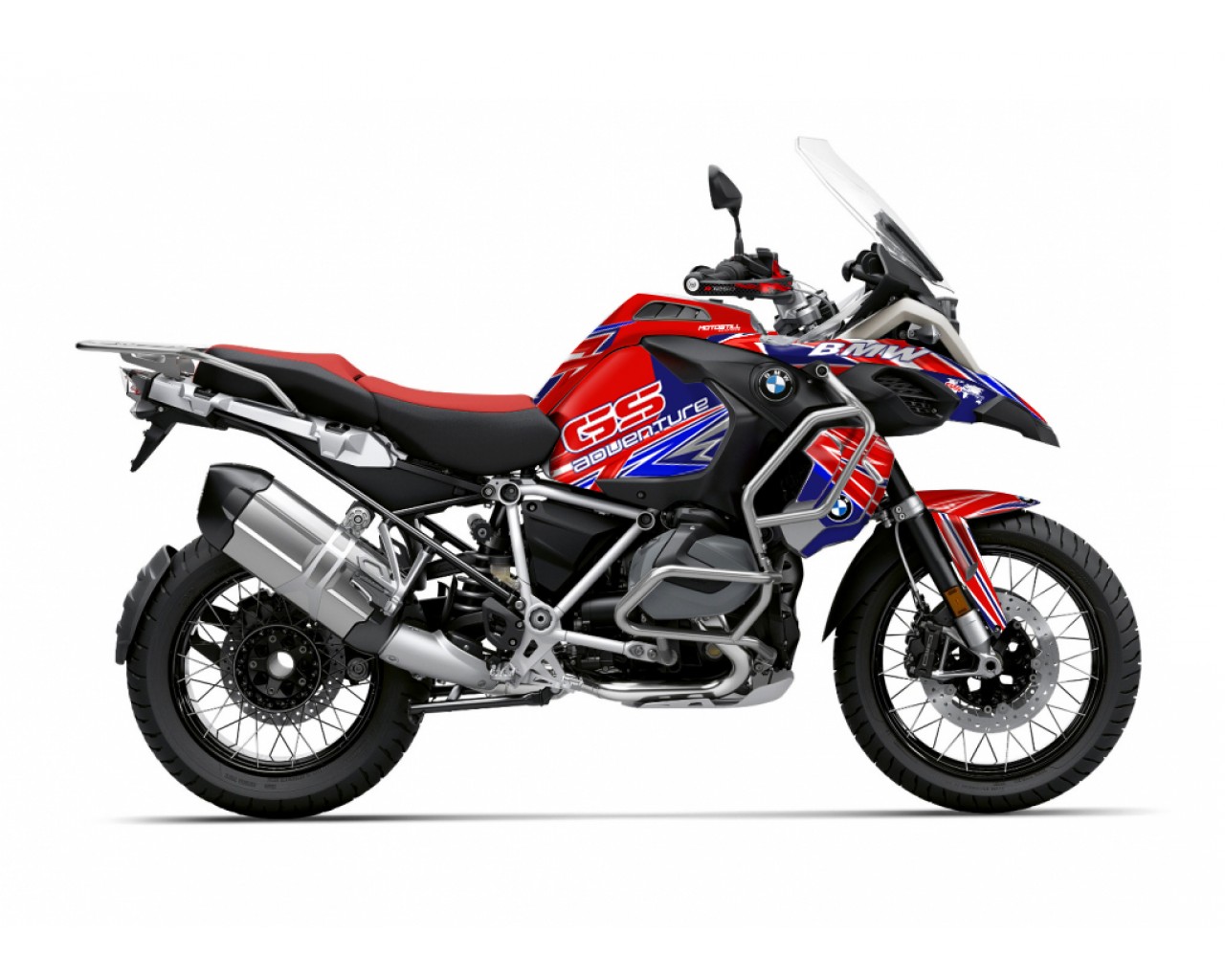 BMW R 1250 GS ADVENTURE GRAPHIC SET - DECAL KIT