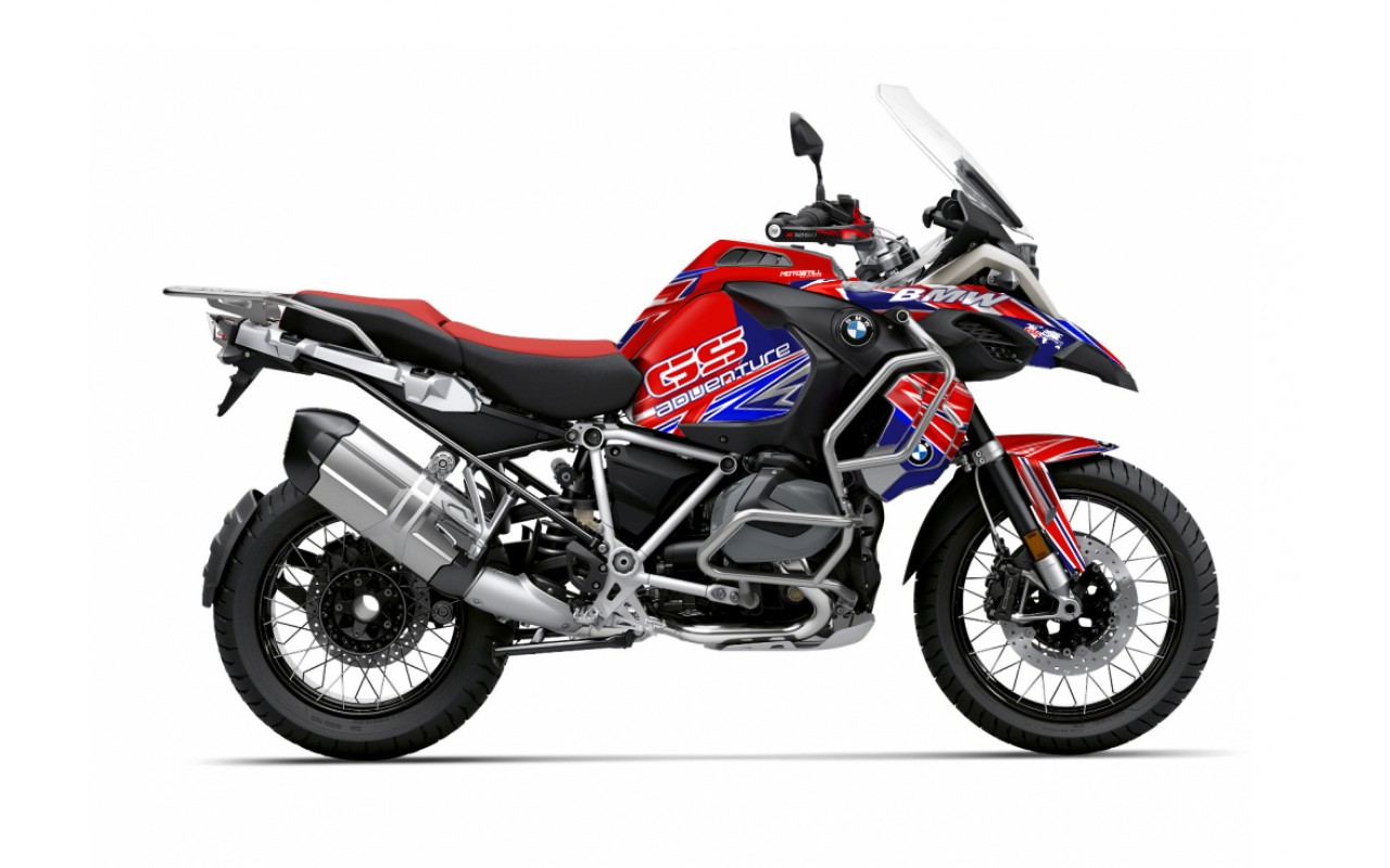 BMW R 1250 GS ADVENTURE GRAPHIC SET - DECAL KIT