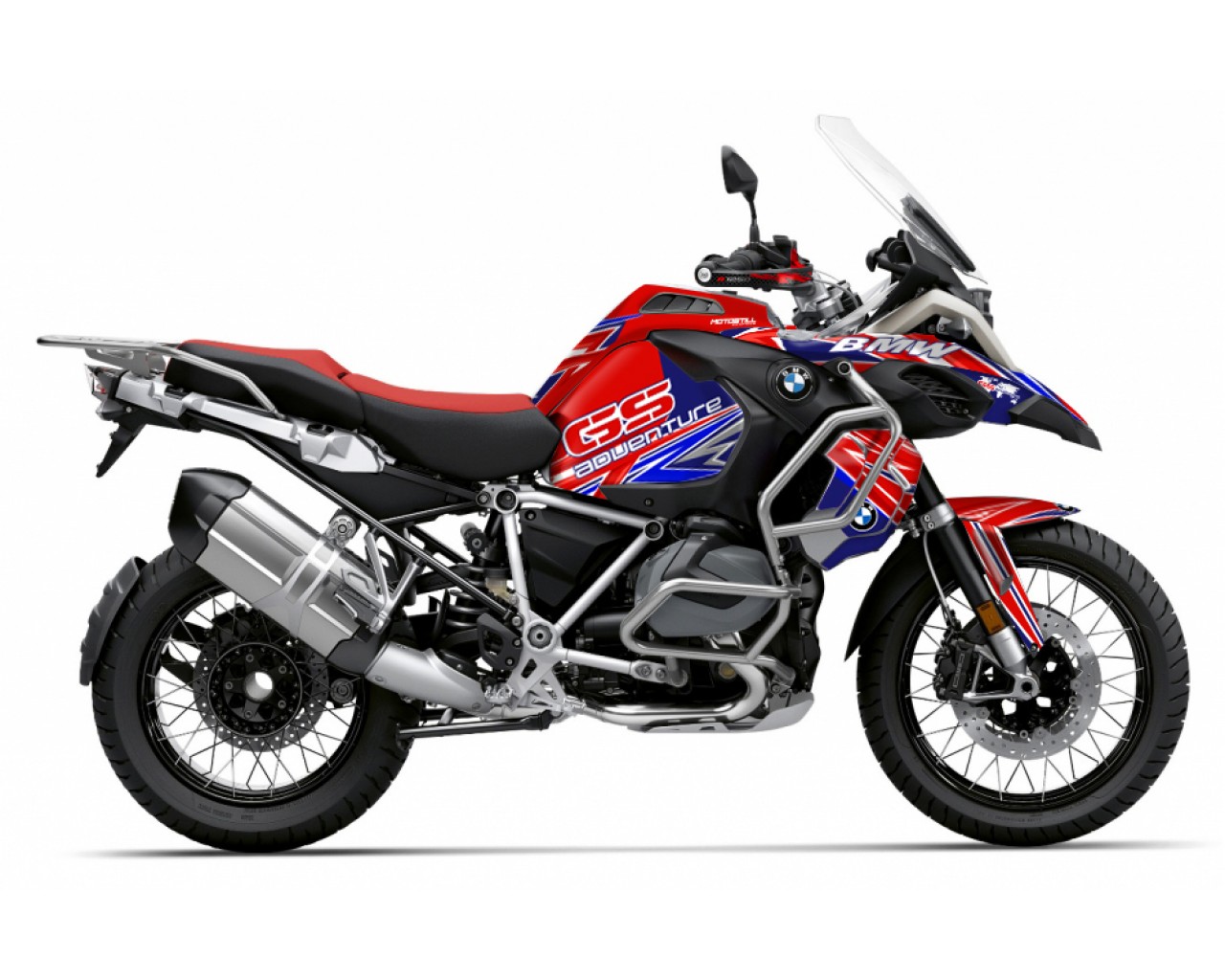 BMW R 1250 GS ADVENTURE GRAPHIC SET - DECAL KIT