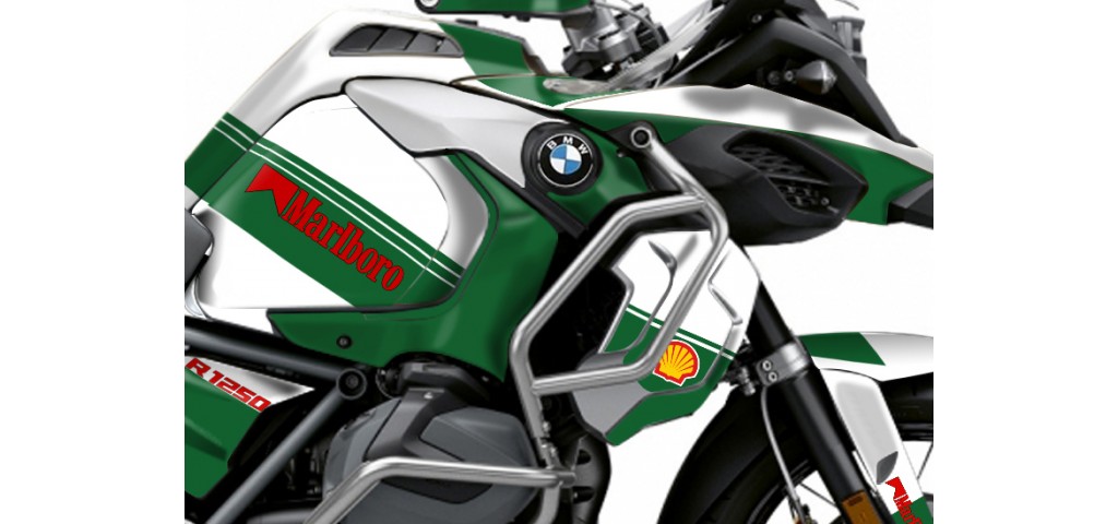 BMW R 1250 GS ADVENTURE GRAPHIC SET - DECAL KIT