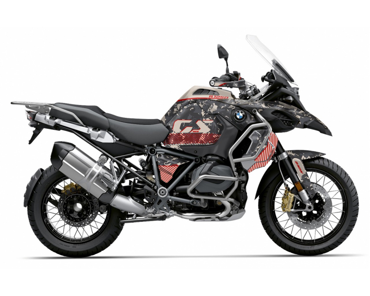 BMW R 1250 GS ADVENTURE GRAPHIC SET - DECAL KIT