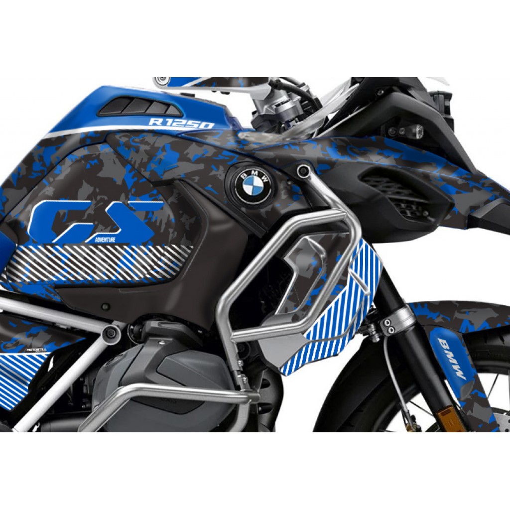 BMW R 1250 GS ADVENTURE GRAPHIC SET - DECAL KIT