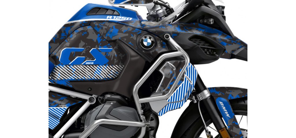 BMW R 1250 GS ADVENTURE GRAPHIC SET - DECAL KIT