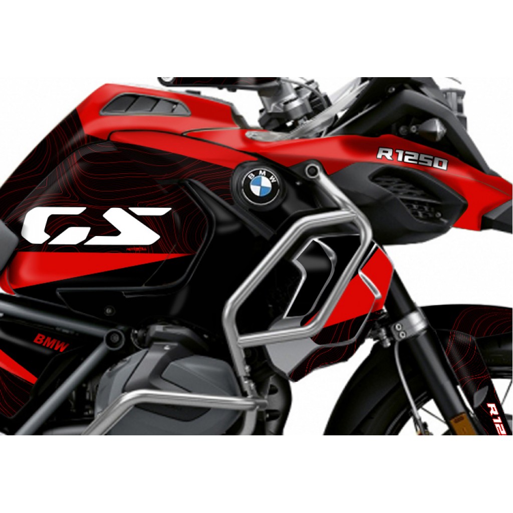 BMW R 1250 GS ADVENTURE GRAPHIC SET - DECAL KIT