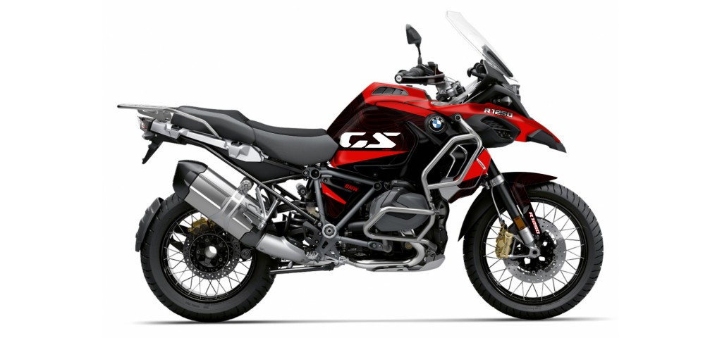 BMW R 1250 GS ADVENTURE GRAPHIC SET - DECAL KIT