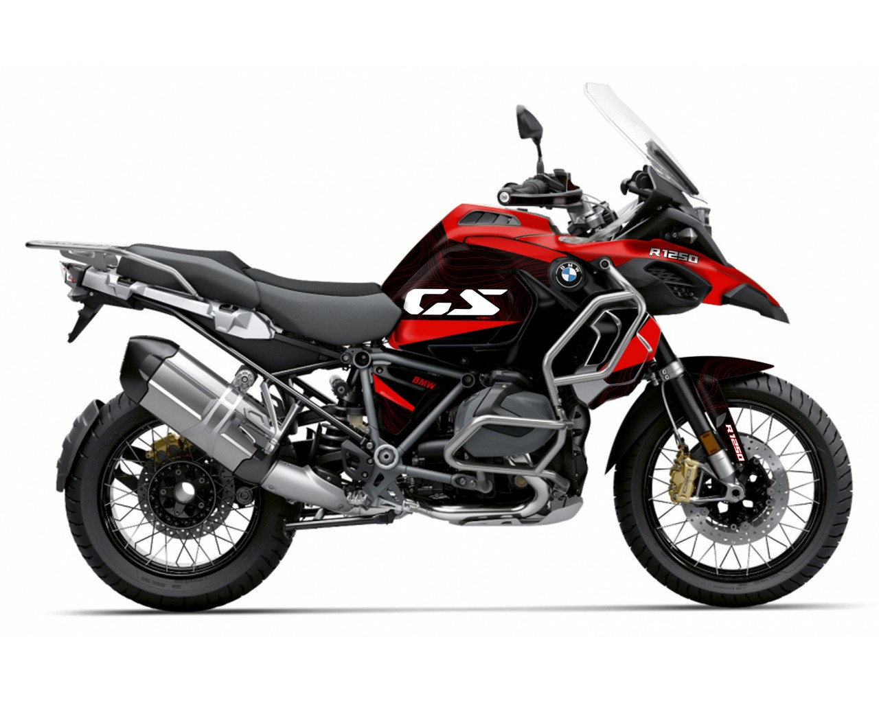 BMW R 1250 GS ADVENTURE GRAPHIC SET - DECAL KIT