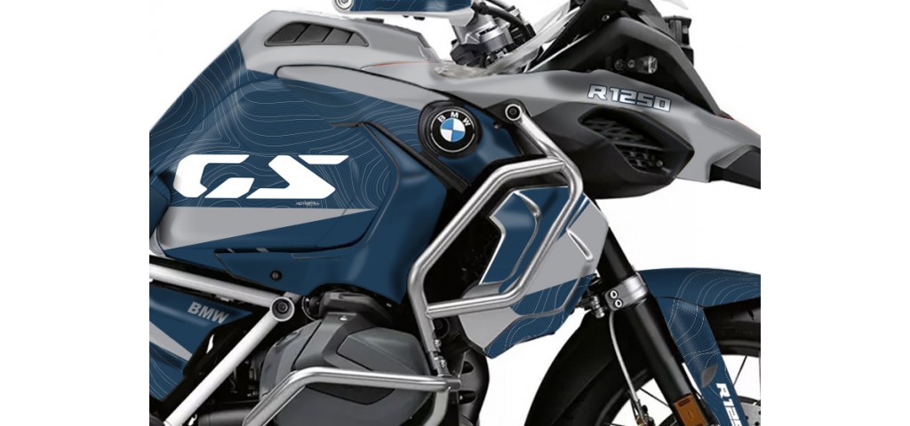BMW R 1250 GS ADVENTURE GRAPHIC SET - DECAL KIT