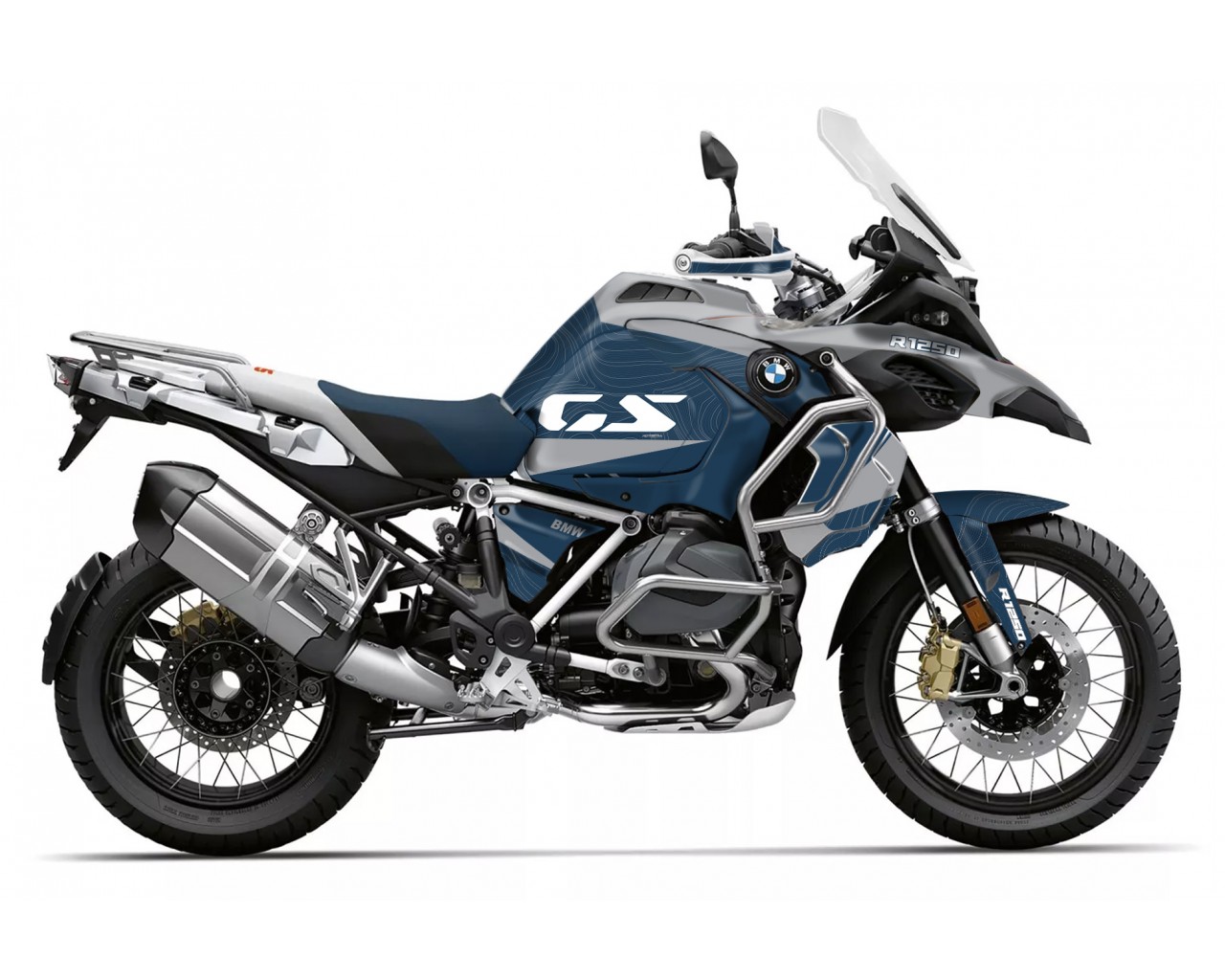 BMW R 1250 GS ADVENTURE GRAPHIC SET - DECAL KIT