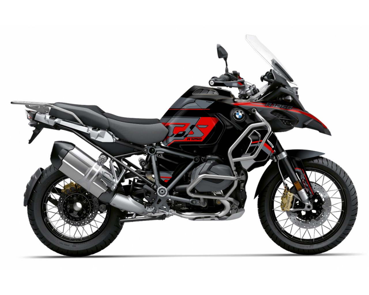 BMW R 1250 GS ADVENTURE GRAPHIC SET - DECAL KIT