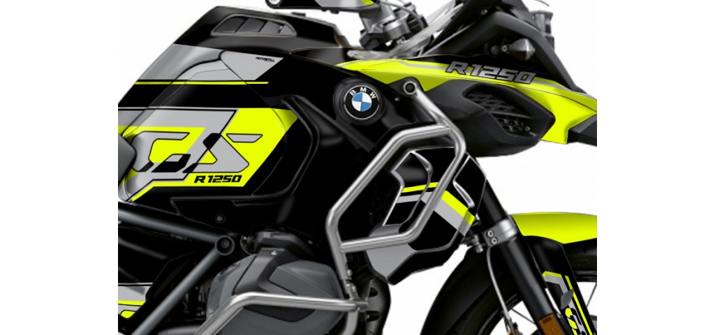 BMW R 1250 GS ADVENTURE GRAPHIC SET - DECAL KIT