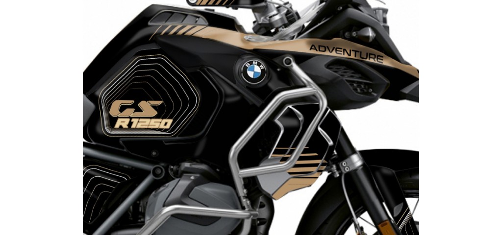 BMW R 1250 GS ADVENTURE GRAPHIC SET - DECAL KIT