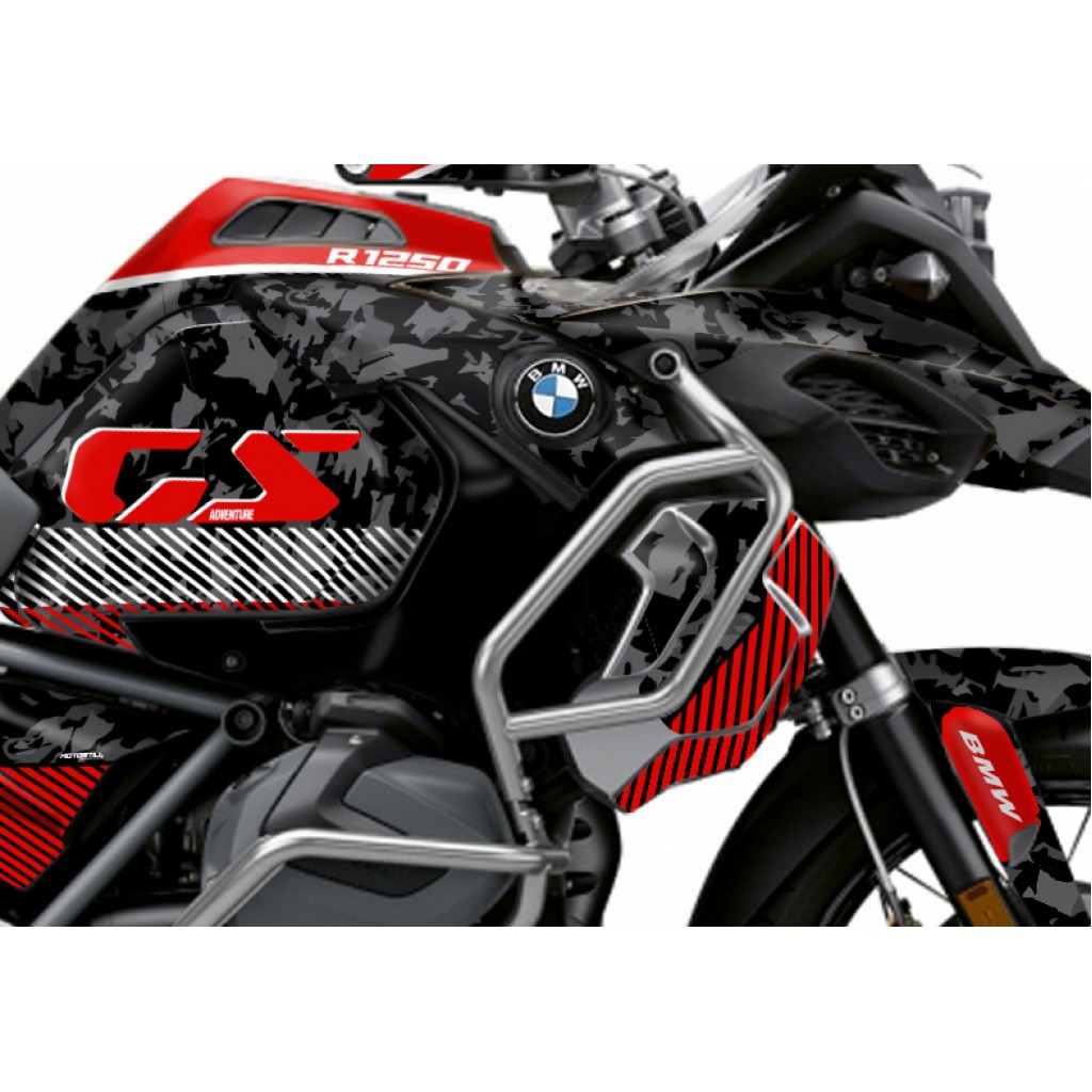 BMW R 1250 GS ADVENTURE GRAPHIC SET - DECAL KIT