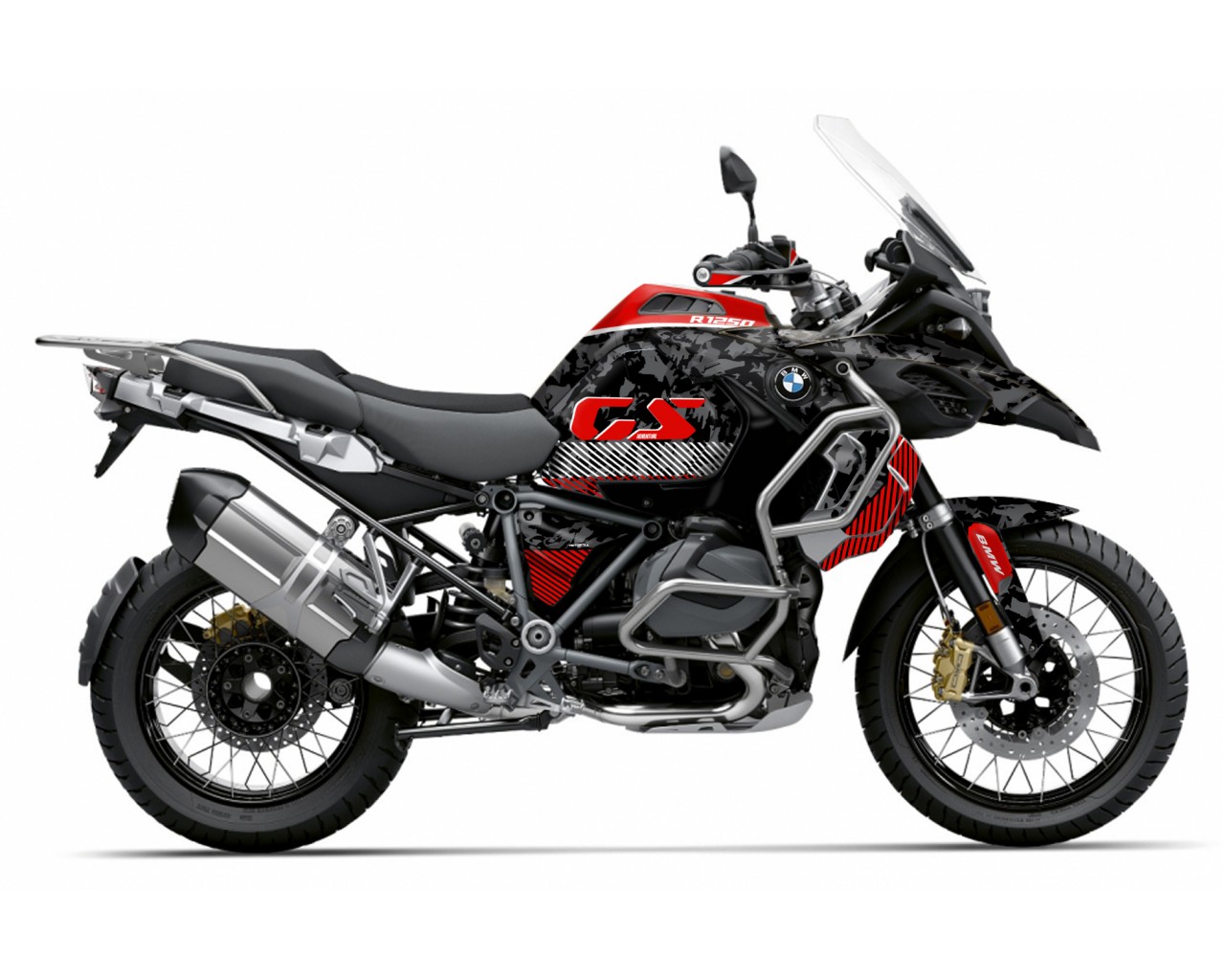 BMW R 1250 GS ADVENTURE GRAPHIC SET - DECAL KIT