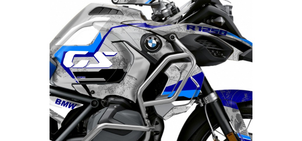 BMW R 1250 GS ADVENTURE GRAPHIC SET - DECAL KIT