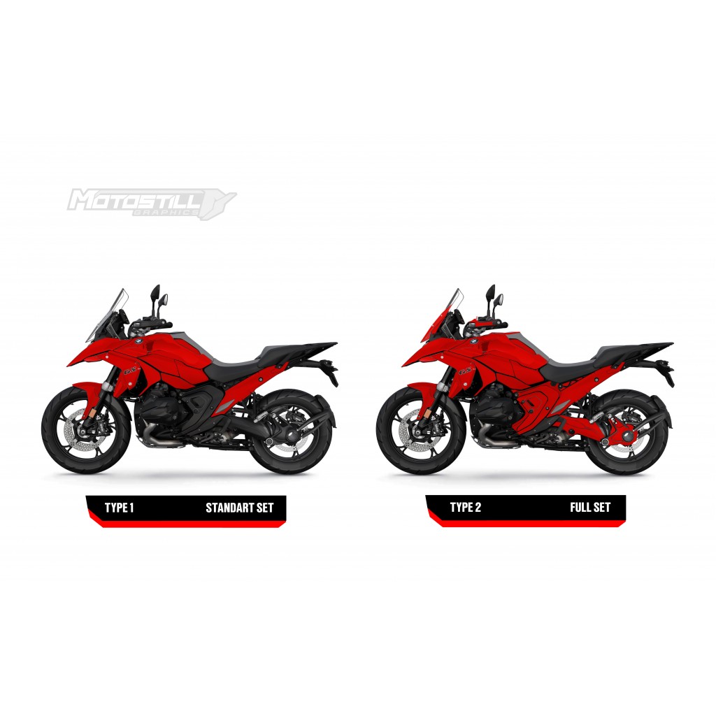BMW R 1300 GS GRAPHIC SET - DECAL KIT