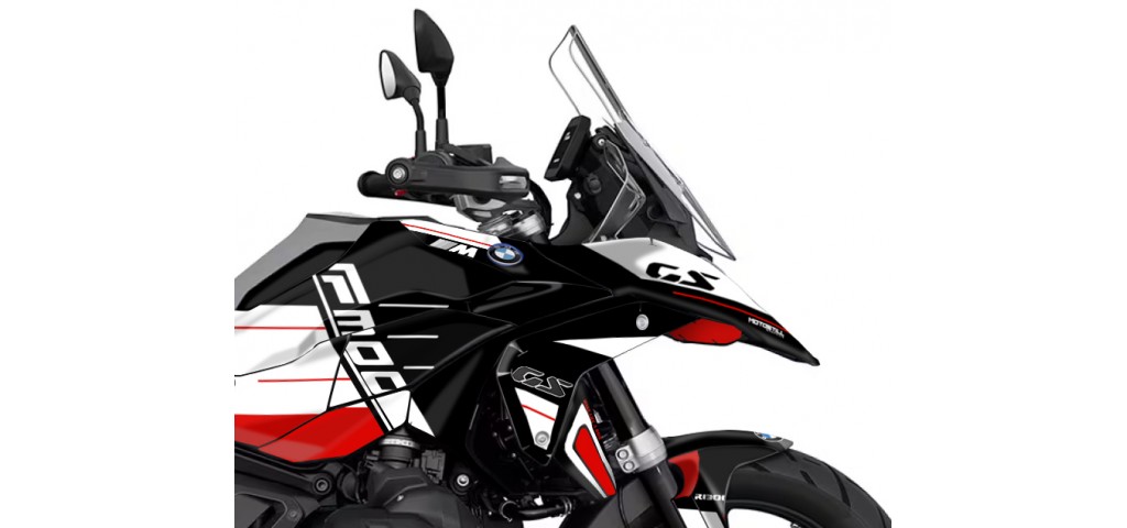 BMW R 1300 GS GRAPHIC SET - DECAL KIT