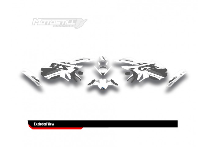 BMW GS1300 2024 FULL GRAPHIC STICKER SET - DECAL KIT