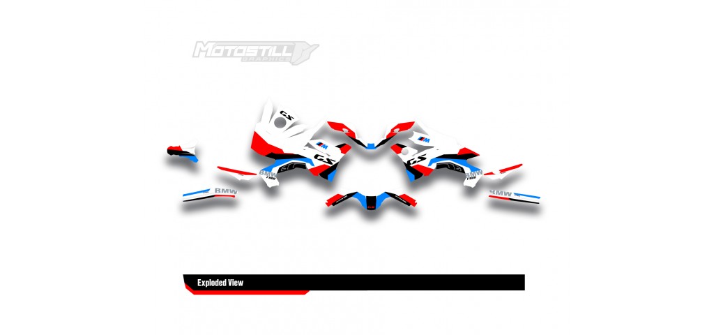 BMW F 900 GS 2024 GRAPHIC SET - DECAL KIT