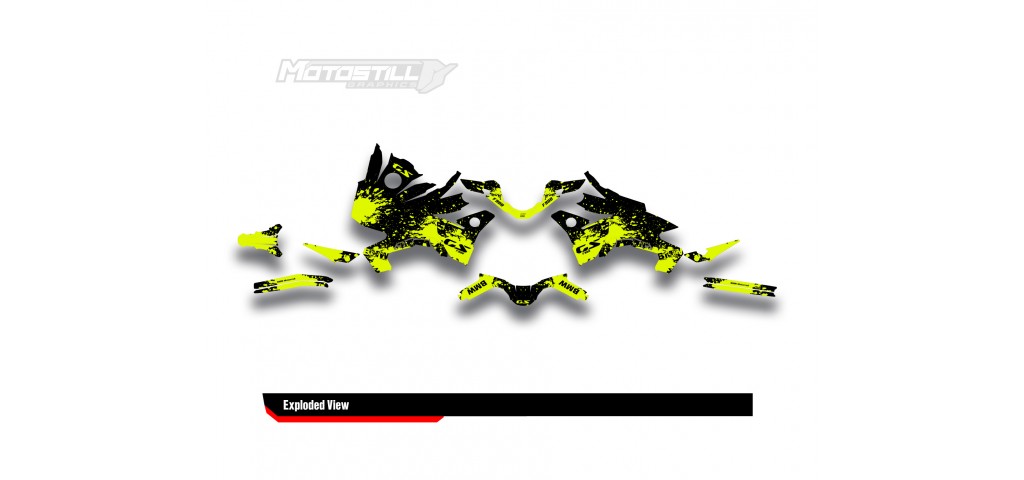BMW F 900 GS 2024 GRAPHIC SET - DECAL KIT