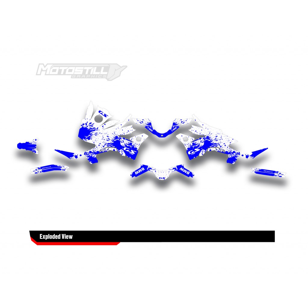 BMW F 900 GS 2024 GRAPHIC SET - DECAL KIT