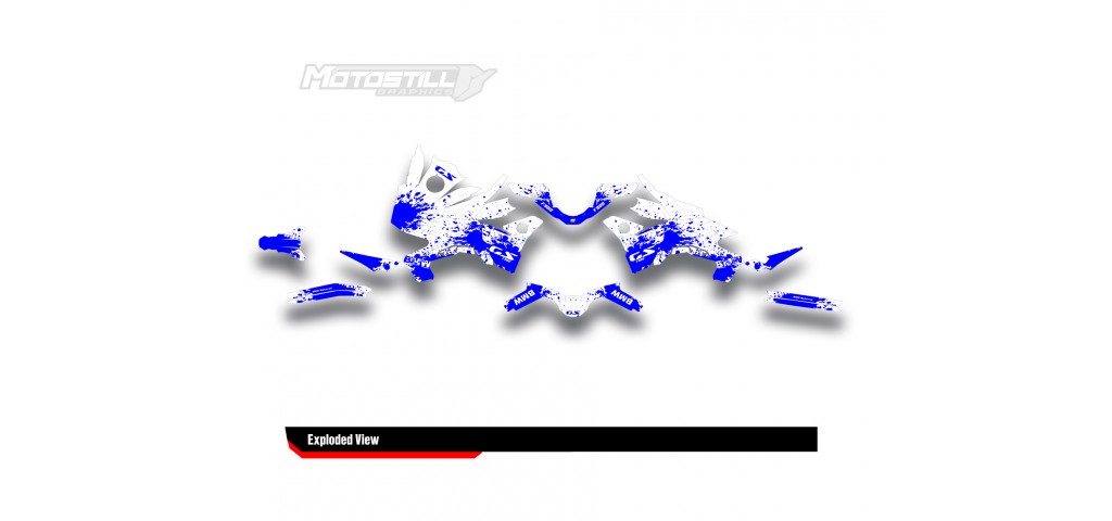 BMW F 900 GS 2024 GRAPHIC SET - DECAL KIT