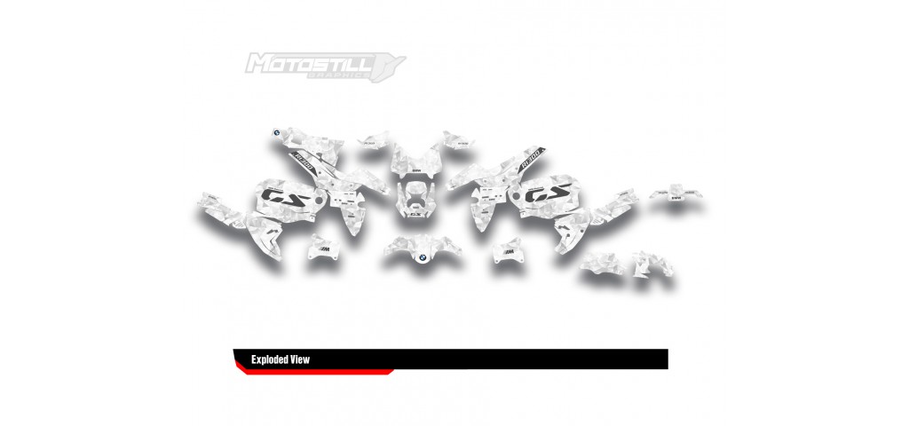 BMW R 1300 GS ADVENTURE GRAPHIC SET - DECAL KIT