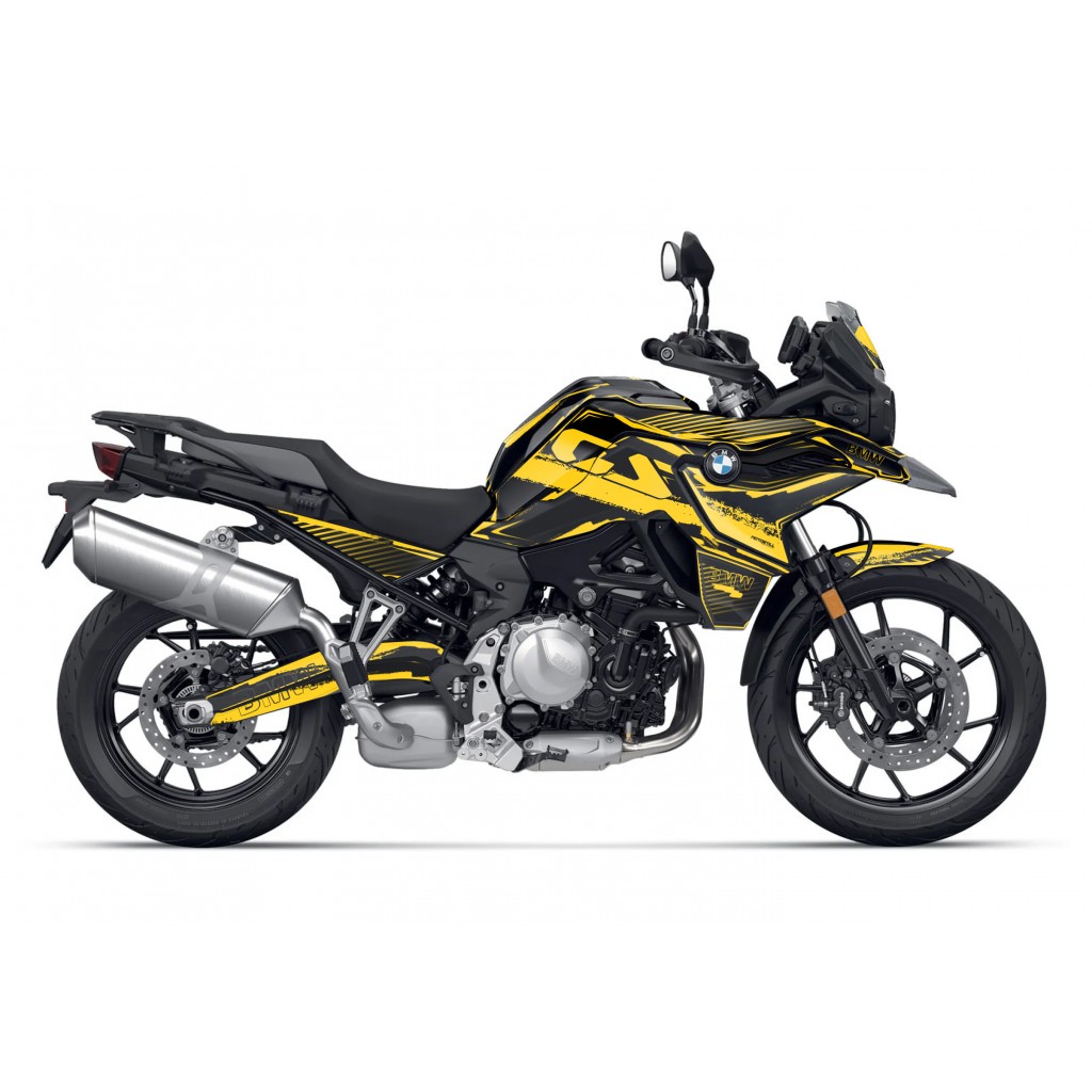 BMW F 750 GS - F 800 GS - F 850 GS  /  2017 - 2025  GRAPHIC SET - DECAL KIT