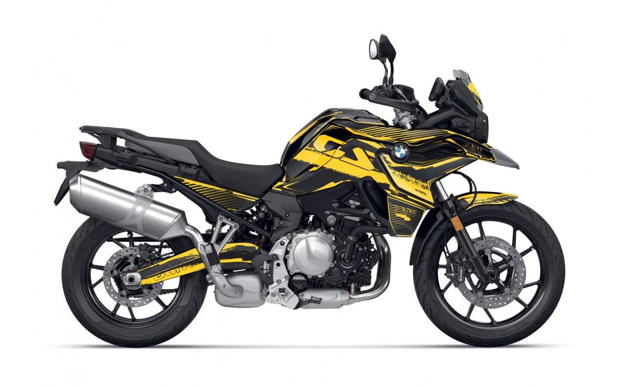 BMW F 750 GS - F 800 GS - F 850 GS  /  2017 - 2025  GRAPHIC SET - DECAL KIT