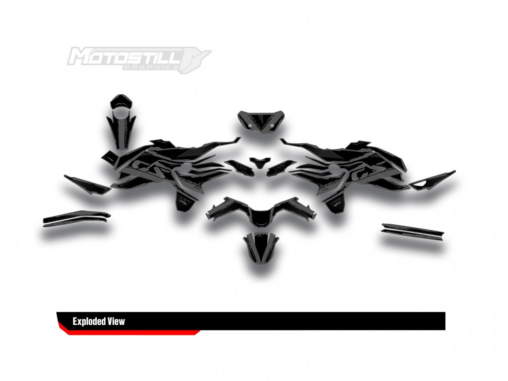 BMW F 750 GS - F 800 GS - F 850 GS  /  2017 - 2025  GRAPHIC SET - DECAL KIT