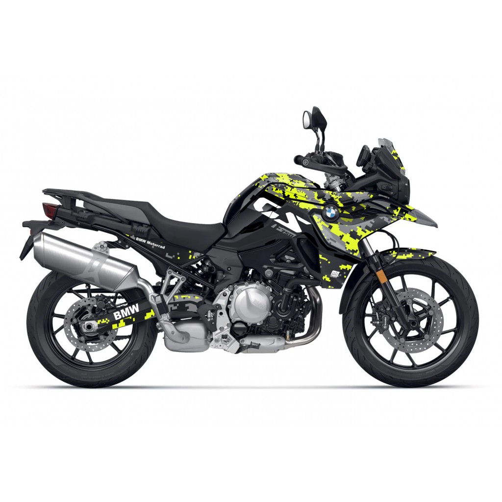 BMW F 750 GS - F 800 GS - F 850 GS  /  2017 - 2025  GRAPHIC SET - DECAL KIT