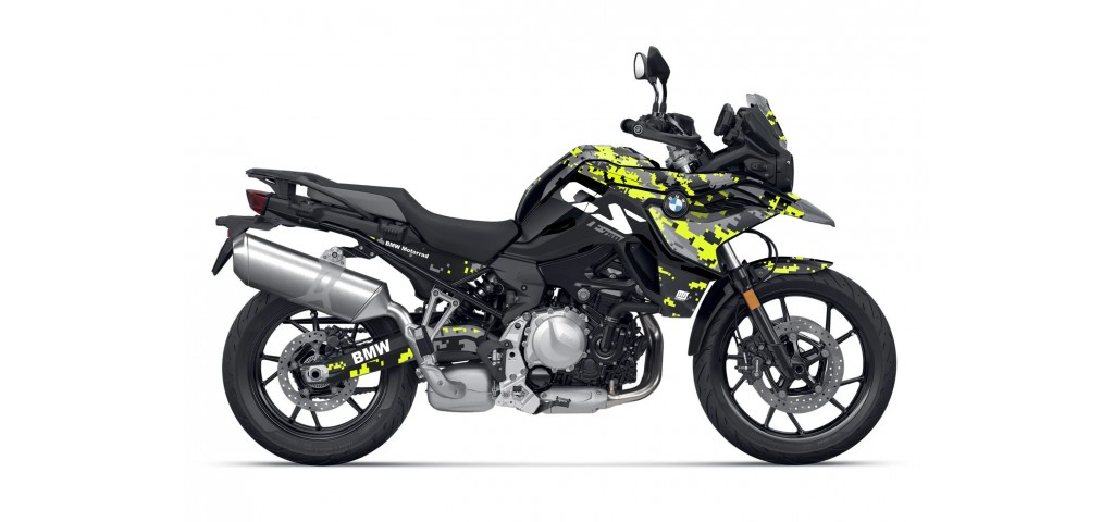 BMW F 750 GS - F 800 GS - F 850 GS  /  2017 - 2025  GRAPHIC SET - DECAL KIT