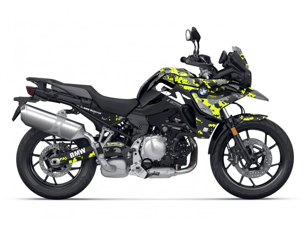 BMW F 750 GS - F 800 GS - F 850 GS  /  2017 - 2025  GRAPHIC SET - DECAL KIT