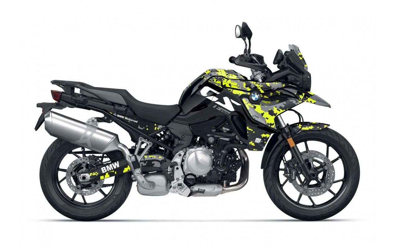 BMW F 750 GS - F 800 GS - F 850 GS  /  2017 - 2025  GRAPHIC SET - DECAL KIT