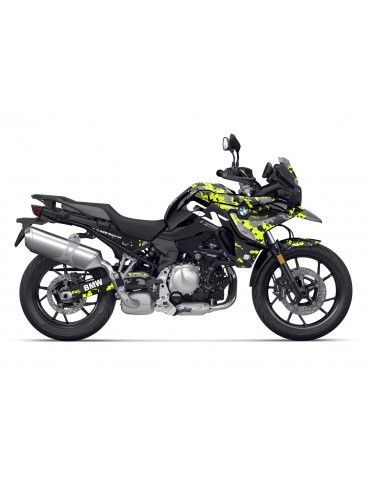 BMW F 750 GS - F 800 GS - F 850 GS  /  2017 - 2025  GRAPHIC SET - DECAL KIT