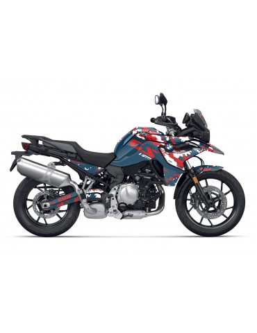 BMW F 750 GS - F 800 GS - F 850 GS  /  2017 - 2025  GRAPHIC SET - DECAL KIT