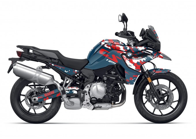 BMW F 750 GS - F 800 GS - F 850 GS  /  2017 - 2025  GRAPHIC SET - DECAL KIT