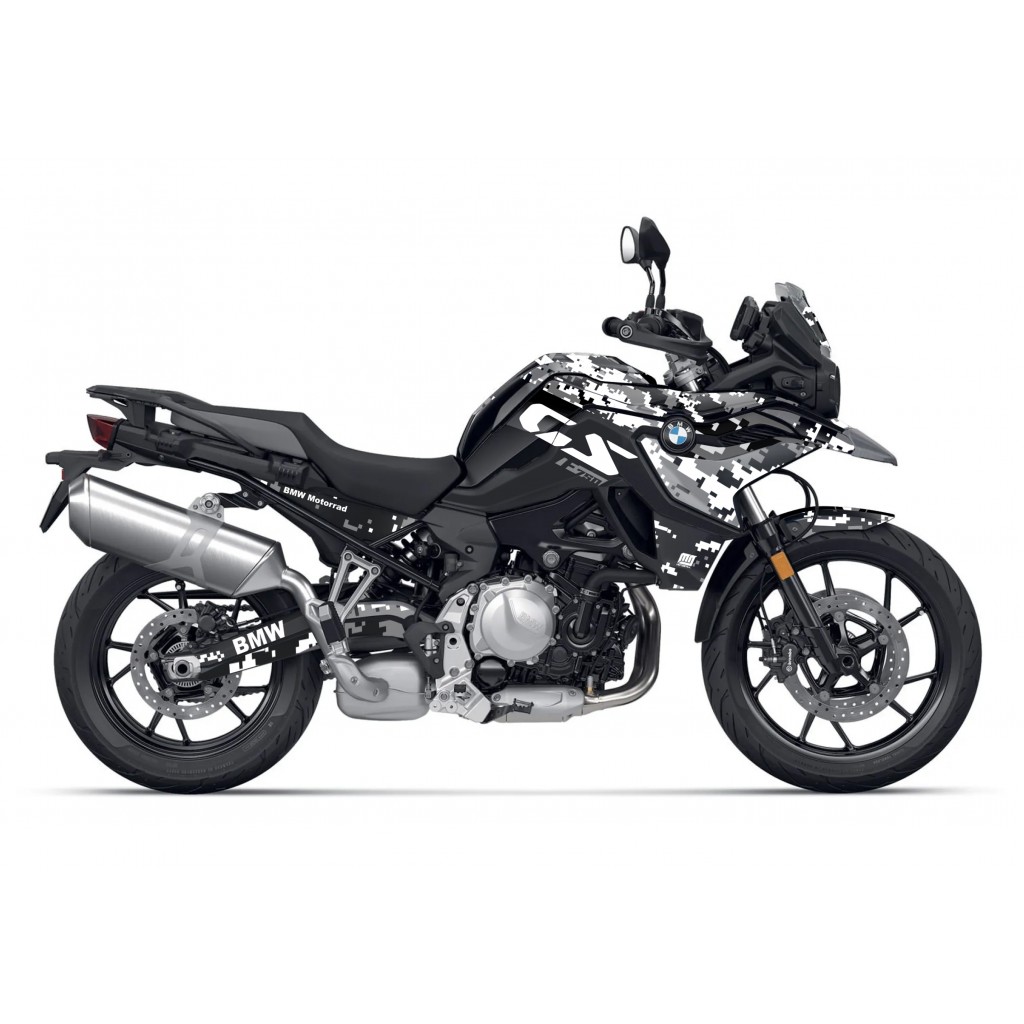 BMW F 750 GS - F 800 GS - F 850 GS  /  2017 - 2025  GRAPHIC SET - DECAL KIT