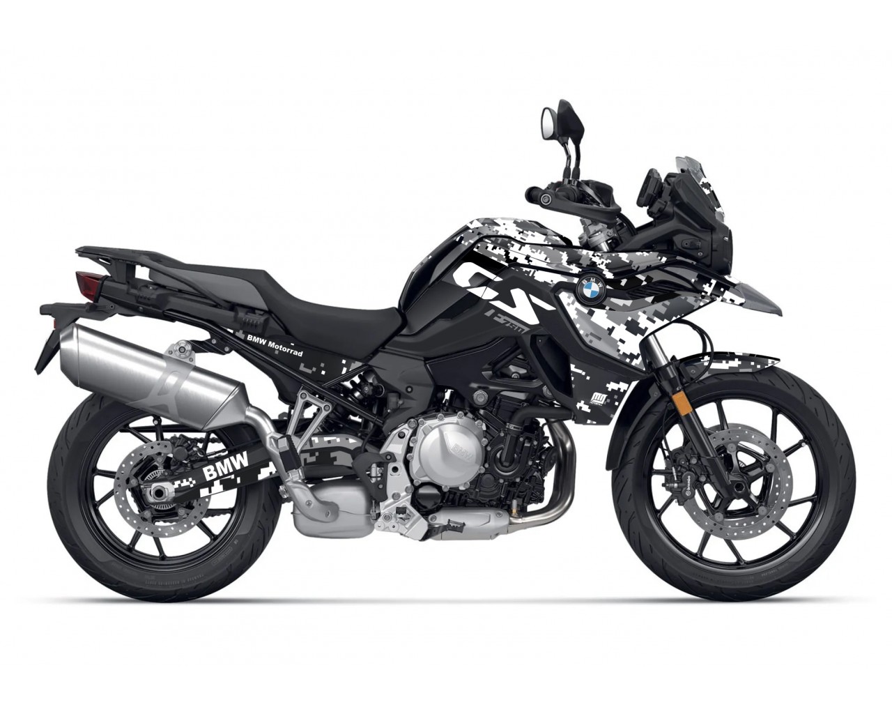 BMW F 750 GS - F 800 GS - F 850 GS  /  2017 - 2025  GRAPHIC SET - DECAL KIT