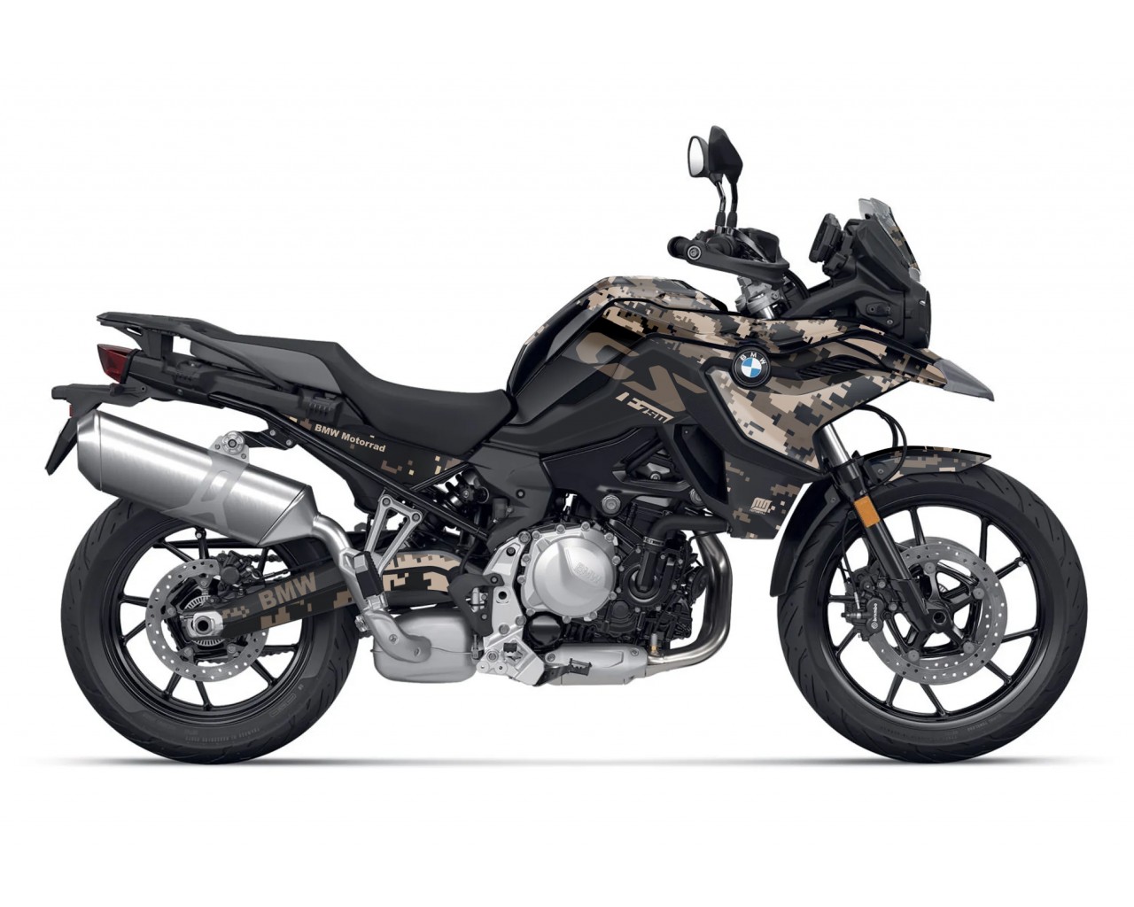 BMW F 750 GS - F 800 GS - F 850 GS  /  2017 - 2025  GRAPHIC SET - DECAL KIT