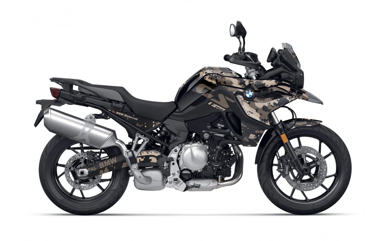 BMW F 750 GS - F 800 GS - F 850 GS  /  2017 - 2025  GRAPHIC SET - DECAL KIT