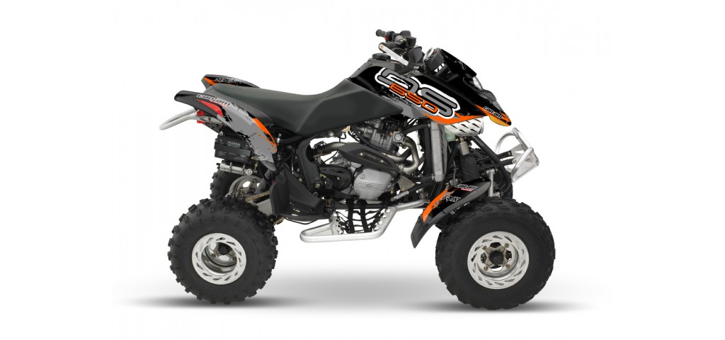 CAN-AM DS 650 GRAPHIC SET - DECAL KIT