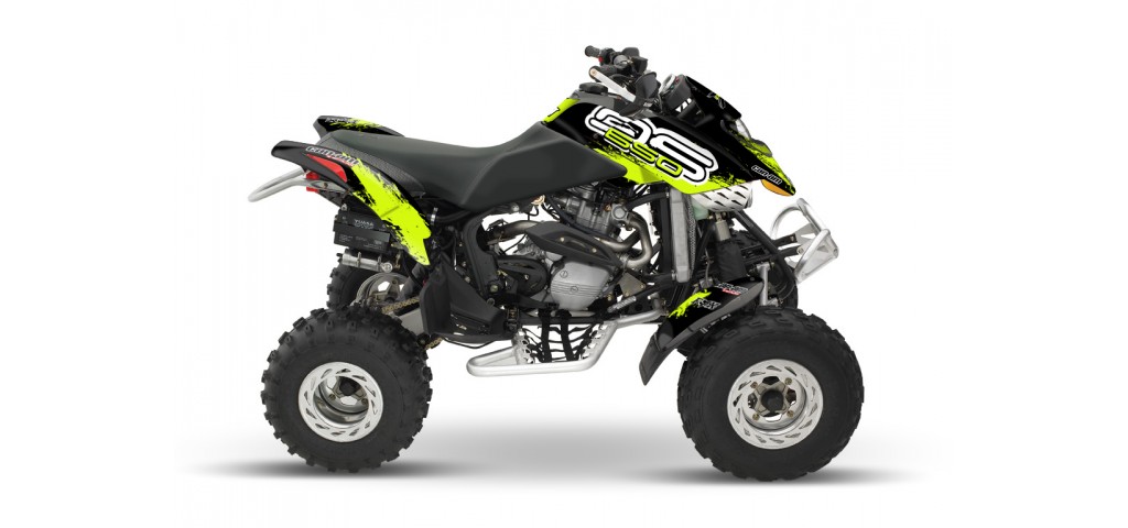 CAN-AM DS 650 GRAPHIC SET - DECAL KIT