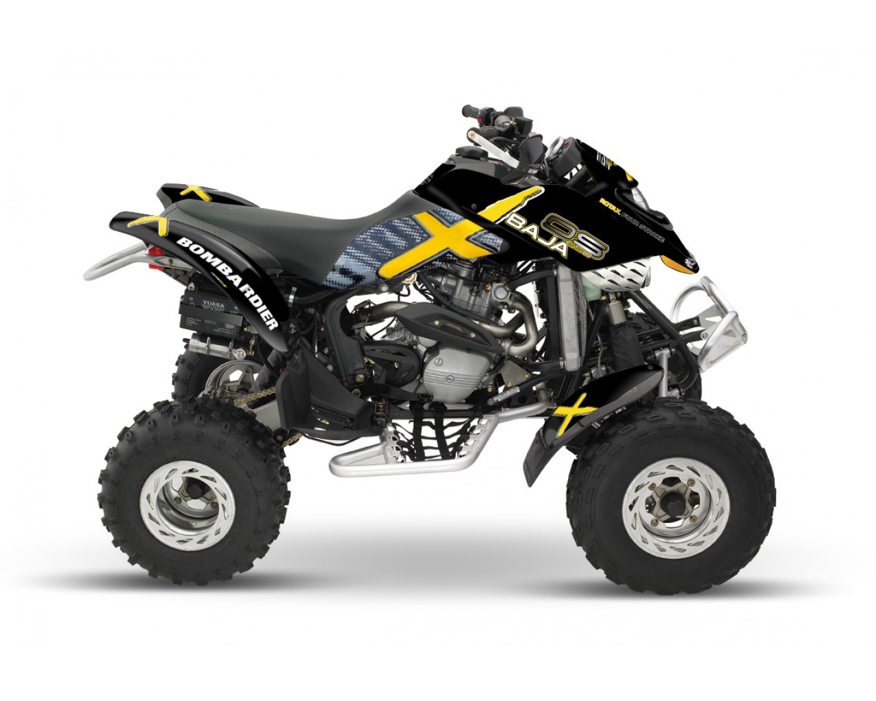 CAN-AM DS 650 GRAPHIC SET - DECAL KIT