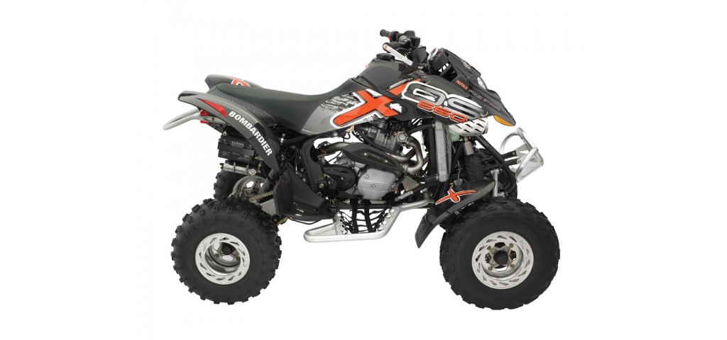 CAN-AM DS 650 GRAPHIC SET - DECAL KIT